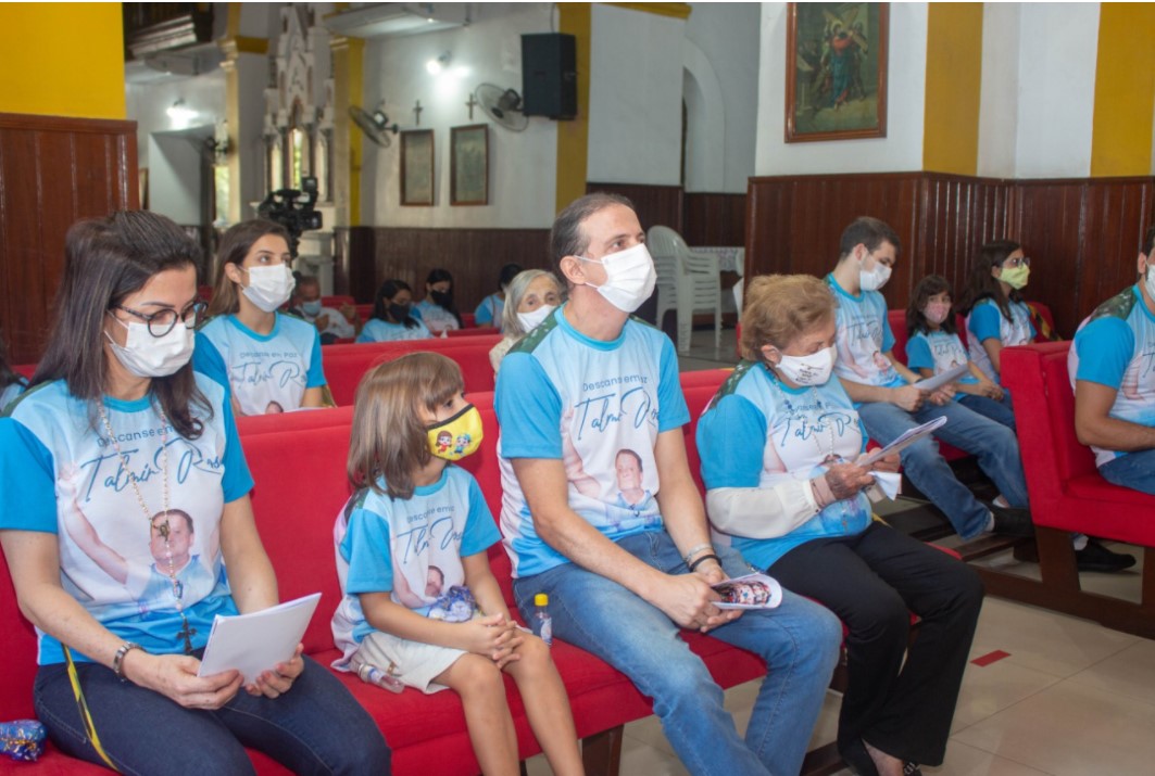 ACONTECEU EM CAXIAS Tristeza e emoção na missa de Talmir Rosa irmão do